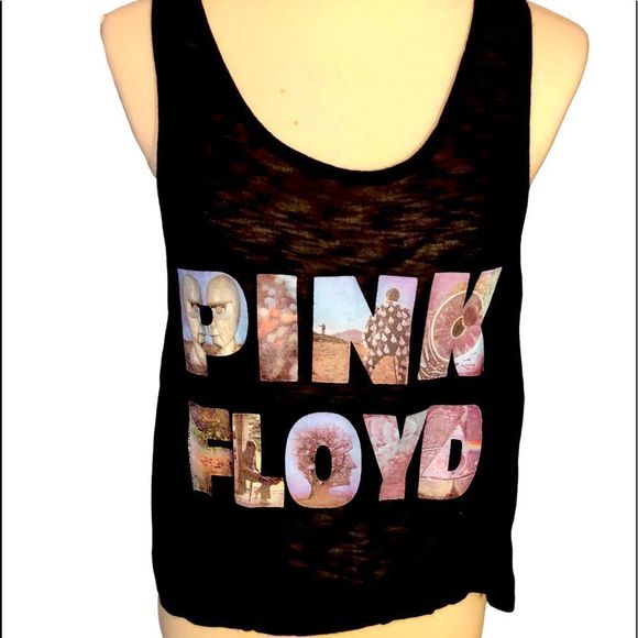Pink Floyd Tops - Pink Floyd top crop